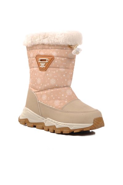 Cool Παιδικές μπότες Ayakmod Sidney P Beige από γνήσιο δέρμα