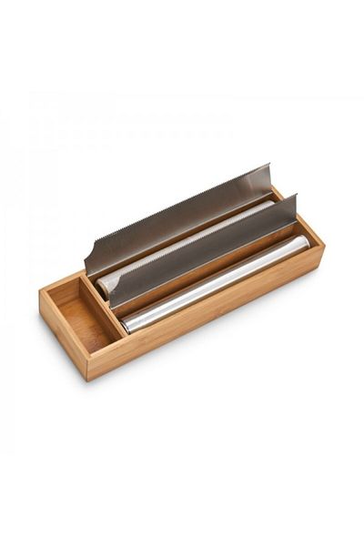 FİVE Bamboo dispenser for kitchen foil, Five, 39x5.5x13 cm