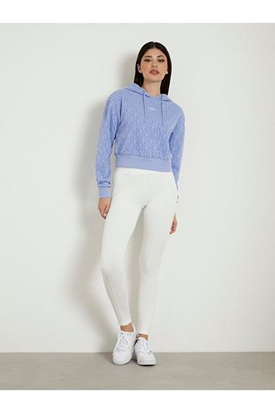 Guess غطاء رأس بشعار GJ - سويت شيرت
