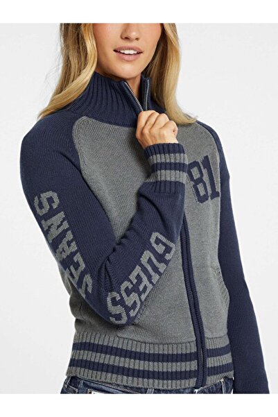 Guess Jeans Kadın Yün Karışımlı Triko