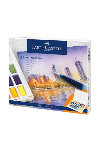 Faber Castell Faber-Castell 24 Colour Creative Studio Watercolors