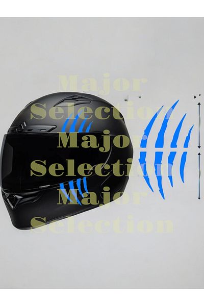MS Major Selection Autocolant pentru gheare pentru cască de motor