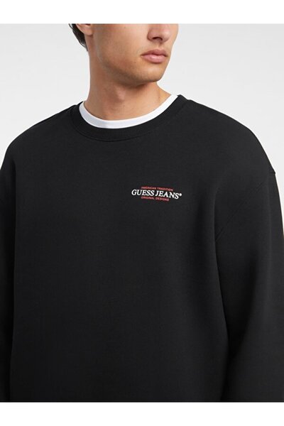 Guess Jeans Erkek Sweatshirt