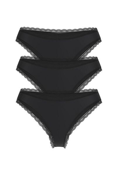 Guess Basic Women's Triangle 3-Piece Panties Pack