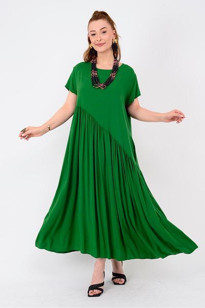 Park Moda AN5021 ROCHIE ASIMMETRICĂ CU MÂNECĂ SCURTĂ