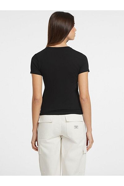 Guess Tricou Gj Ss Cn Slim pentru femei Slim Fit
