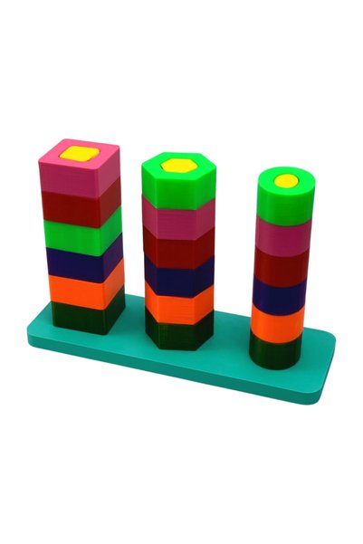 NBShop Montessori Eğitici Renkli Oyuncak