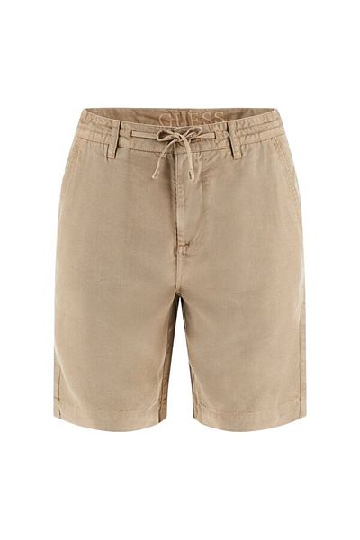 Guess Beige Men's Shorts - M4Gd25Wdx72F13F_Bowie Draw Cord Sho