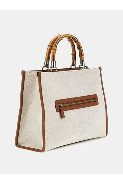 Guess Дамска чанта през рамо Canvas II