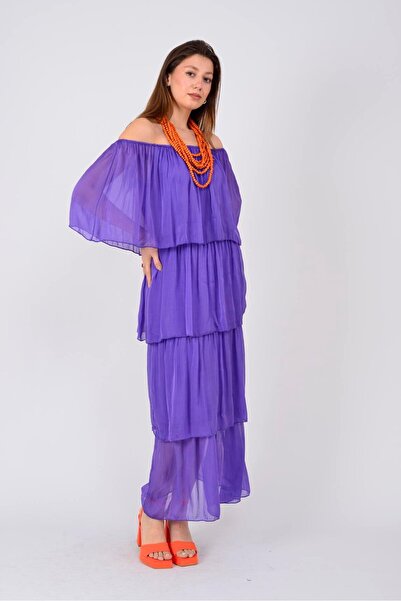 Park Moda Φόρεμα - Μωβ - Maxi