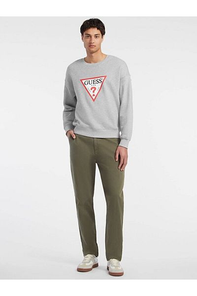 Guess Jeans Brand Logo Gj Cn Os Iconic Triangle Sweatshirt