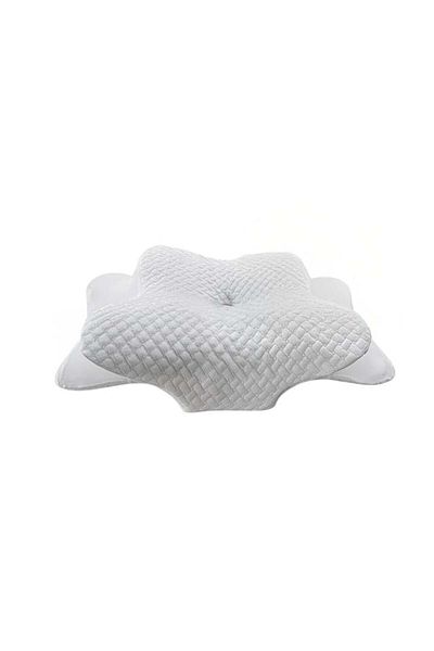 KARLLAGERFELT Karll orthopedic neck pillow, memory foam/bamboo fiber, white, 40 x 60 x 12-14 cm