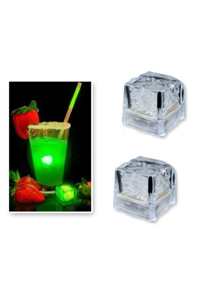 Ovebu LED Lighted Ice Cubes (3 Pieces)