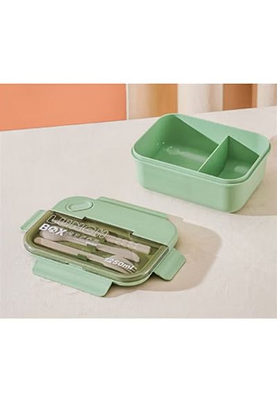 COOYA Portable Food-grade Plastic Lunch Box, Microwave Sealed Bento Box, Children's Adult Food Storage Box