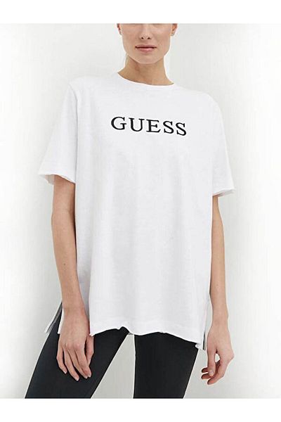 Guess Dámské tričko Athena White Maxi