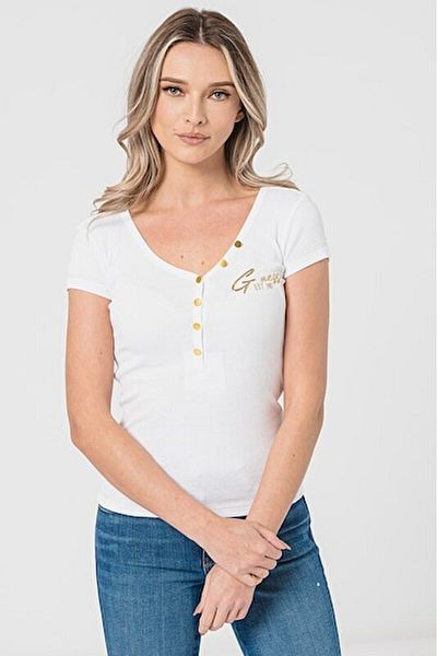 Guess Henley Women's T-Shirt
