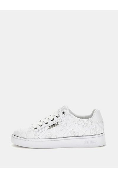 Guess Tenis alb de damă FLPB10FAL12WHITE