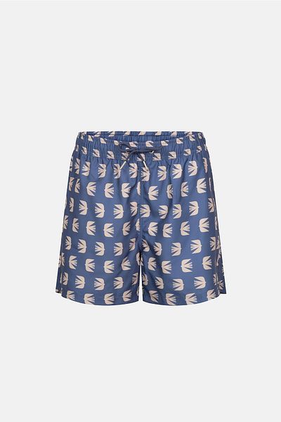 Dagi Mehrfarbiger Vogel Des. Kurze Shorts