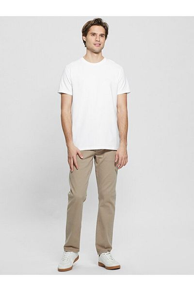 Guess Tricou Ss Cn Basic pentru bărbați, slim fit