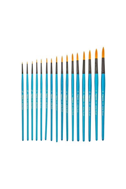 Bigpoint Golden Synthetic Round Brush (No:8) 111 Series for Watercolor and Gouache Paint