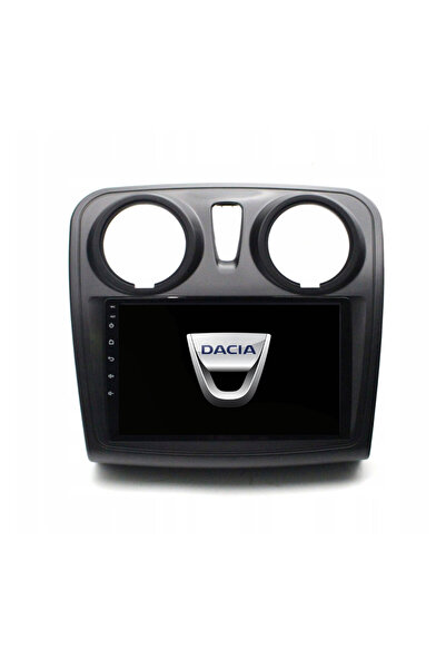 Blueway Dacia Sandero Araç Multimedya Android Ekran Carplay Navigasyon Double Teyp 4+64 9" 12-20 Black BLUEW