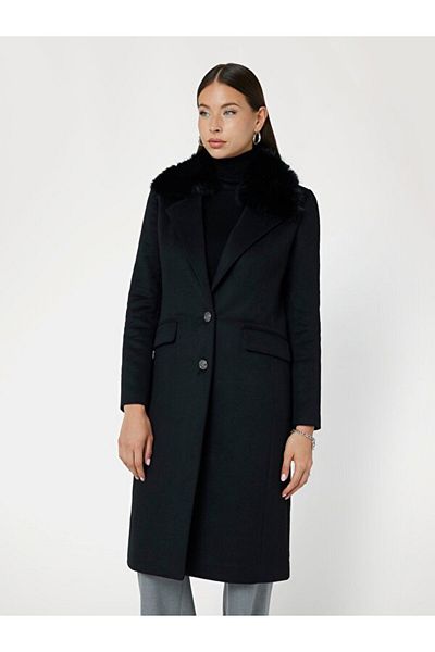 Guess Nancy Women's Wool Blended Coat