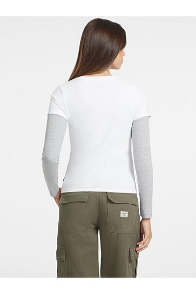 Guess Tricou de damă cu blugi slim fit