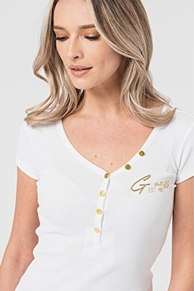 Guess Henley Women's T-Shirt