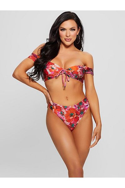 Guess Women's High Brief Bikini Bottom