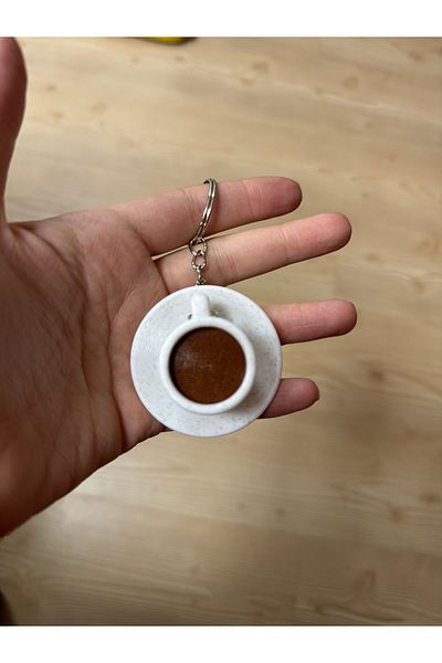 3desen Turkish Coffee Keychain (Reversible)