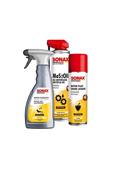 Sonax Motor Temizleme Ve Koruma Seti (STANDART)
