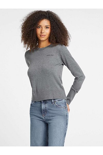 Guess Gj Ls Cn Women's Silk Blended Knitwear