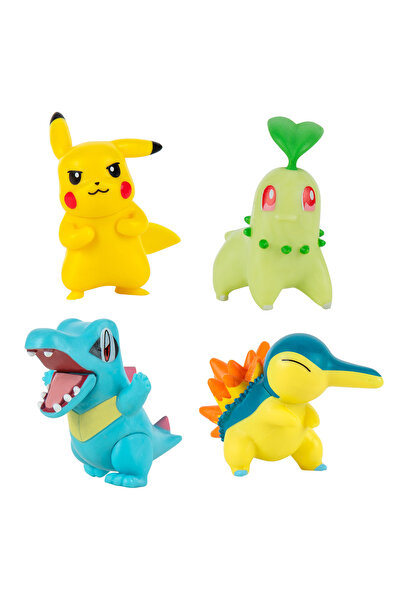 Pokemon Battle 4 'lü Figür Seti PKW2578
