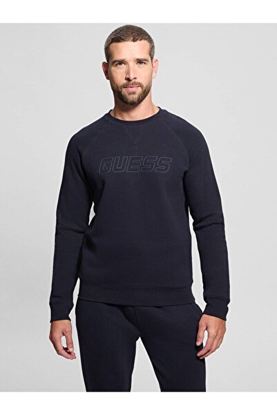 Guess New Aldwin Erkek Aktif Sweatshirt