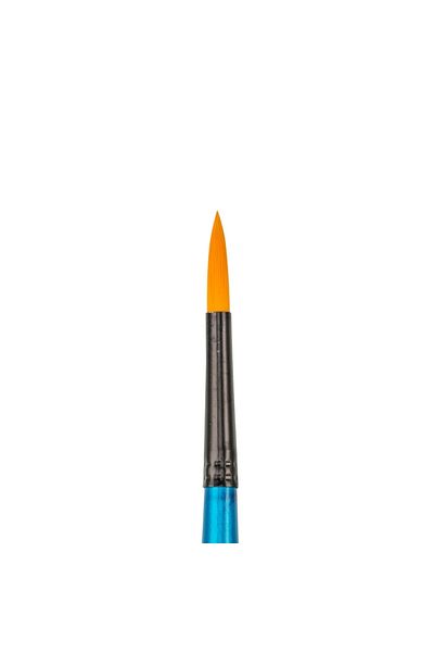 Bigpoint Golden Synthetic Round Brush (No:8) 111 Series for Watercolor and Gouache Paint