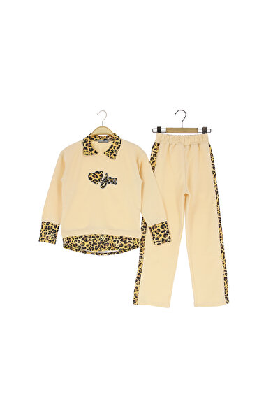 CRASSİ Djevojački kombinezon sa kragnom Sa leopard dezenom Srce Štampano Tren...