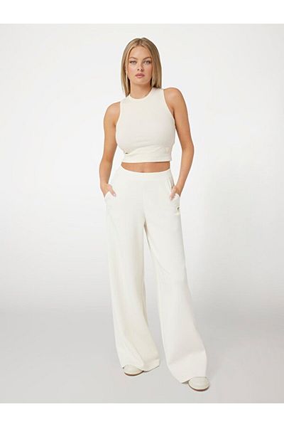 Guess PANTALON OLYMPE CU PICIOARE LĂțime
