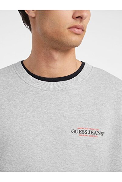 Guess Jeans Erkek Sweatshirt