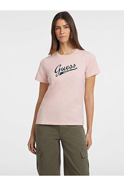 Guess Tricou slim pentru femei Jeans