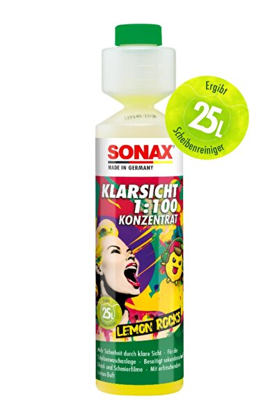 Sonax Konsantre Cam Suyu Limon 1:100 250 ml