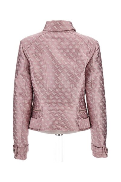 Guess Kadın Olivia Moto Pembe Ceket