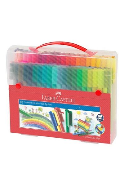 Faber Castell Carioca 80 colors connector gift box Faber-Castell