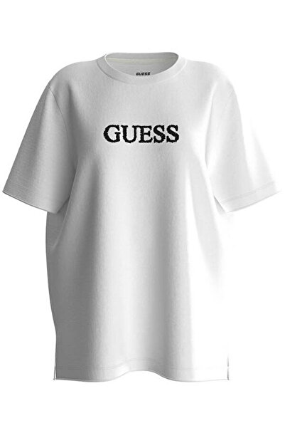 Guess Dámské tričko Athena White Maxi