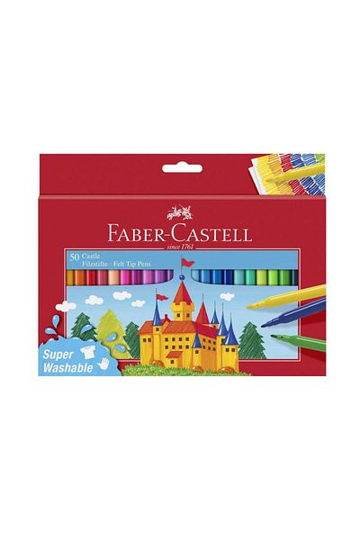 Faber Castell Set of 50 Faber-Castell Markers