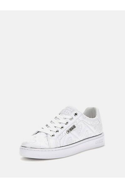 Guess Tenis alb de damă FLPB10FAL12WHITE