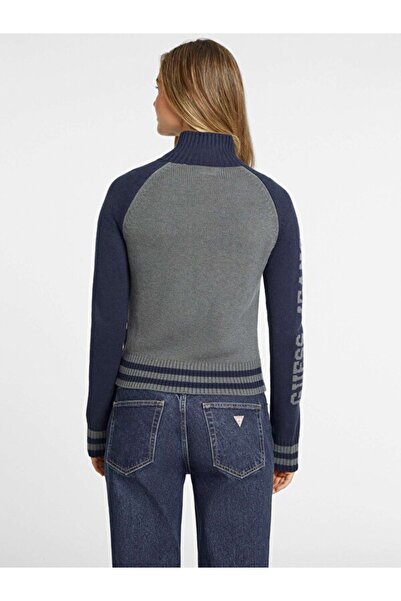 Guess Jeans Kadın Yün Karışımlı Triko
