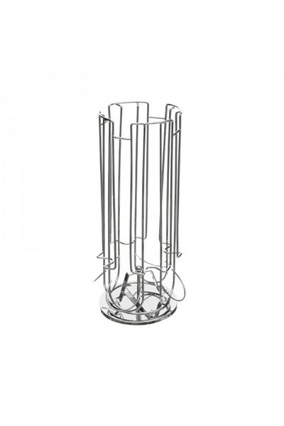 FİVE Suport rotativ din inox pentru 24 capsule tip Dolce Gusto, 11.5x31.7 cm