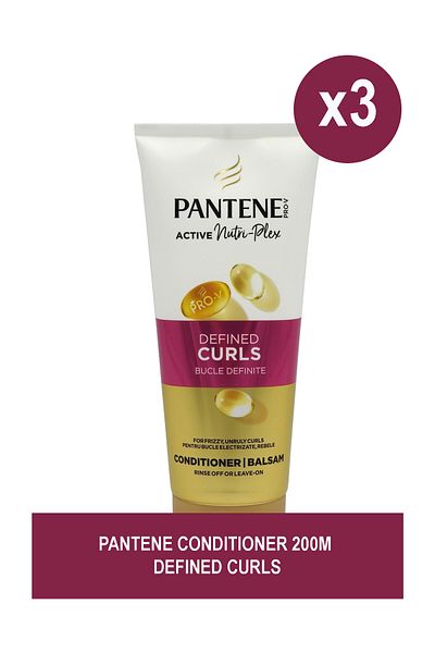 Pantene CONDITIONER 200M DEFINED CURLS X 3