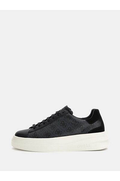 Guess Ανδρικό Elba 4g Logo Μαύρο Sneaker