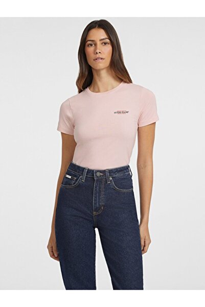 Guess Jeans Kadın Slim Fit T-shirt